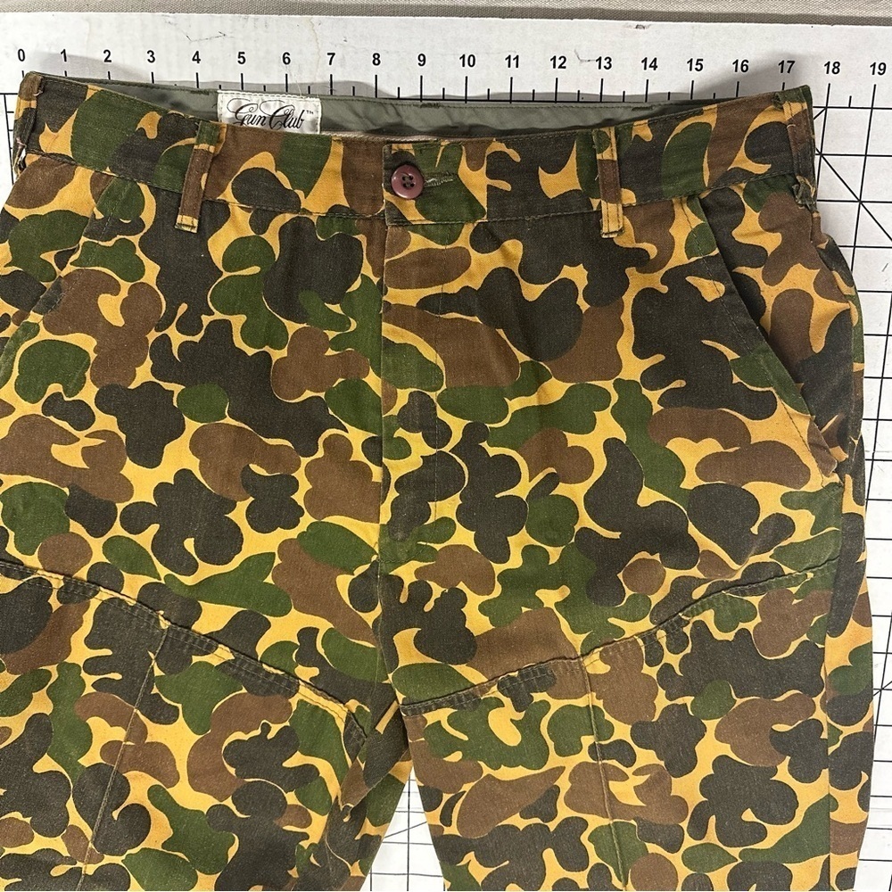 Gun Club Sportswear VNTG 1990s sz 36 x 31 Duck camo pants A54 - Picture 4 of 5